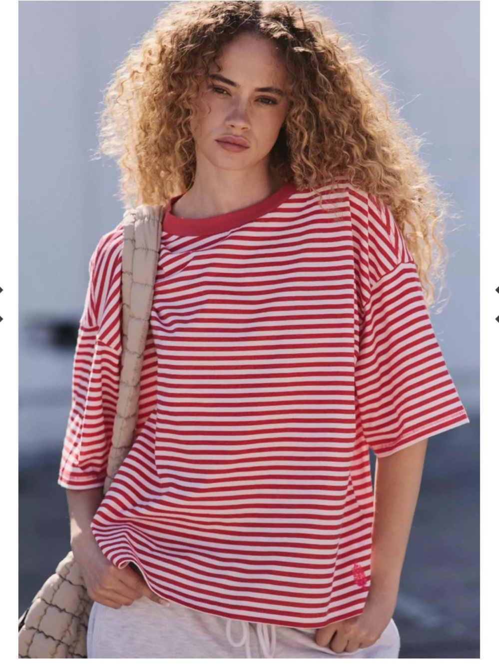 FP Movement oversized tackle tee NWT